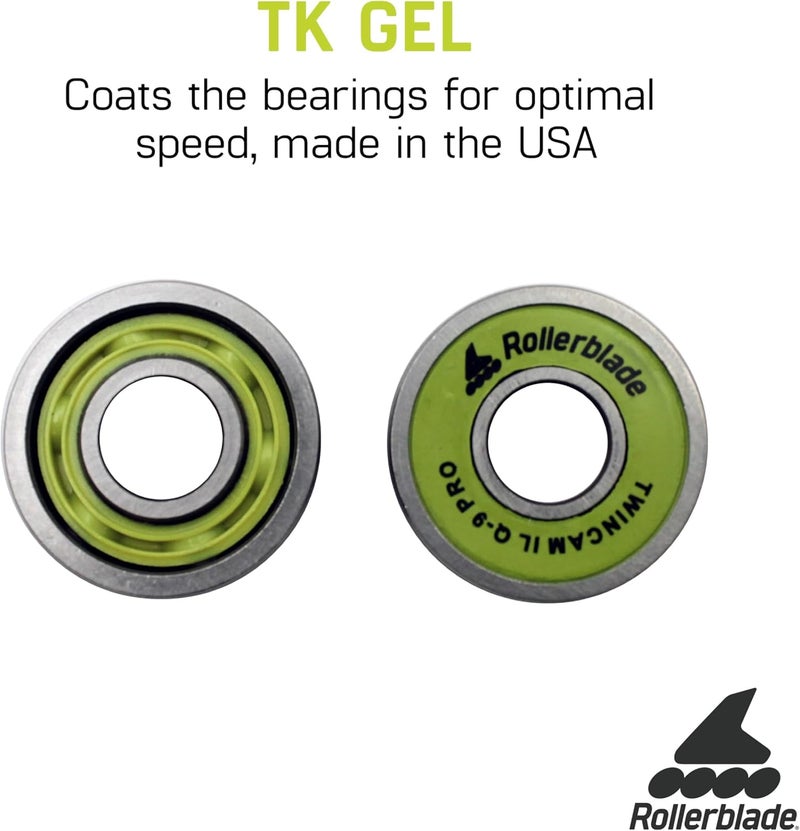 ROLLERBLADE Inline Skates ILQ-9 Pro Bearings, Green, 16 Pack - Image 4